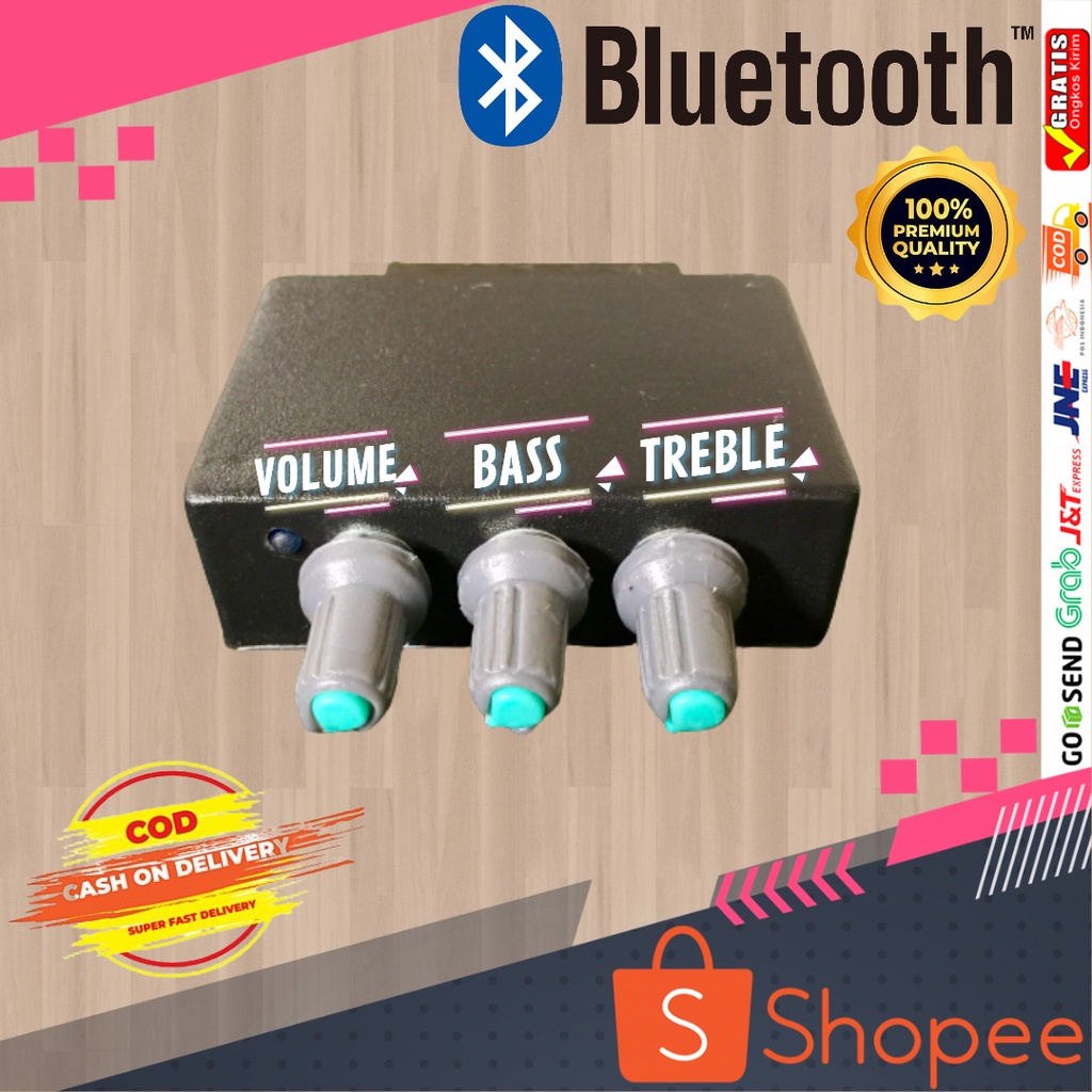 Amplifier mini bluetooth 5 volt charger hp