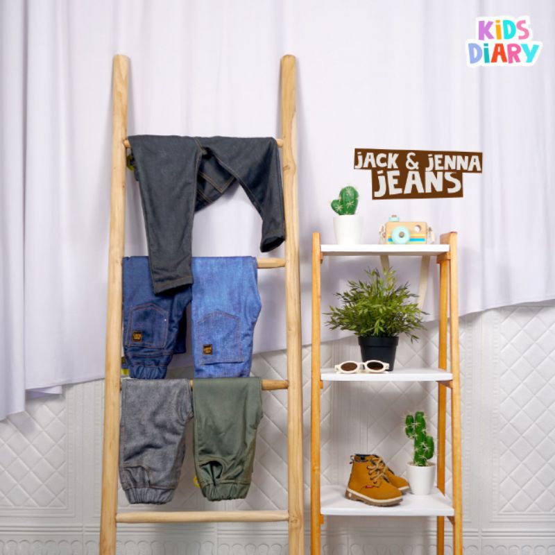 CELANA PANJANG JEANS ANAK UNISEX KIDS DIARY JACK AND JENNA PANTS