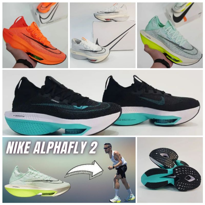 sepatu pria nike zoom alphafly nex%2  higt quality sepatu lari