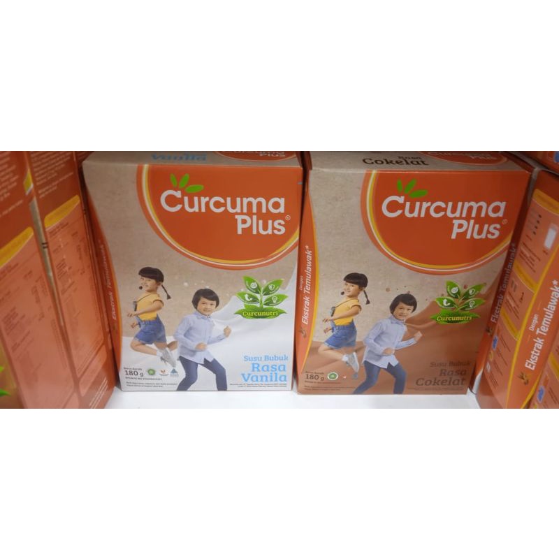

Curcuma Plus Rasa Vanila dan Cokelat 180 Gram