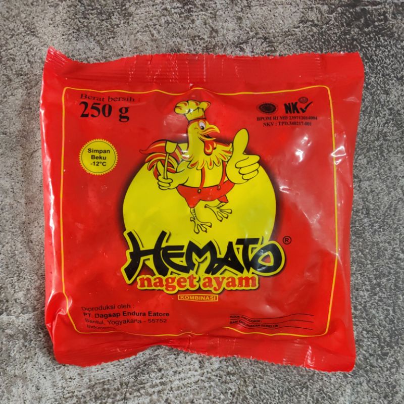 

HEMATO NUGGET AYAM 250gr