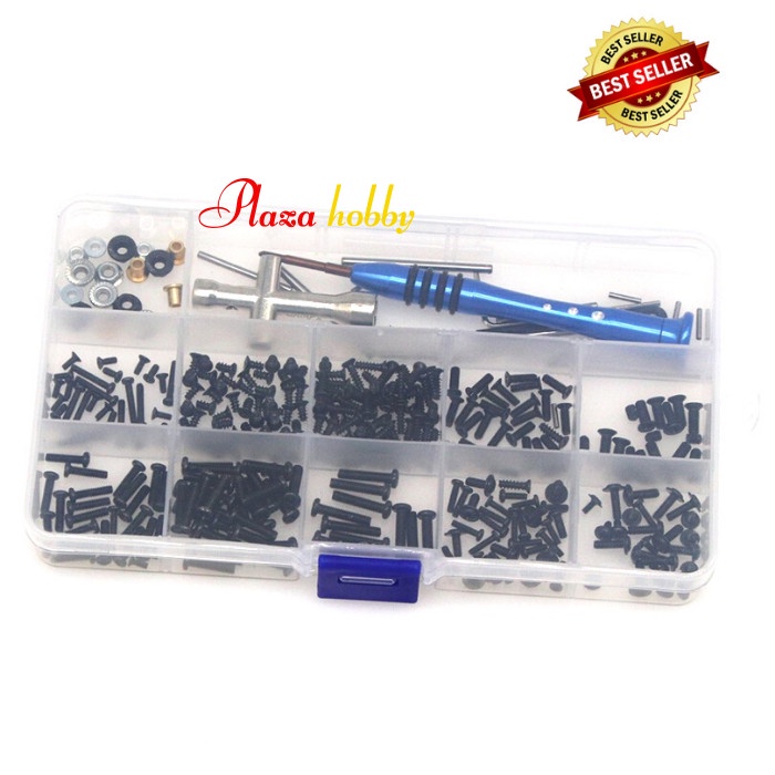 baut mur set lengkap mobil rc wltoys 144001 124016 124017 screws rc