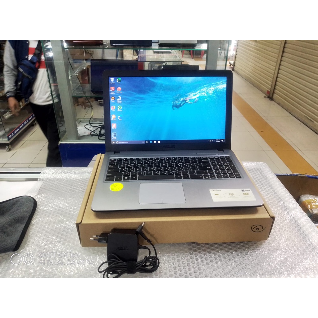 Promo...! Laptop Leptop Asus X540/X541 Generasi baru WINDOWS10 SSD 128GB  15 INCH Siap pakai