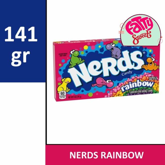 

TERLARIS Wonka Nerds Rainbow Candy USA 141 g/gr Permen Asem Rope Impor Pelangi /PERMEN LUNAK/PERMEN VIRAL/PERMEN MILO/PERMEN YUPI/PERMEN JADUL/PERMEN KARET