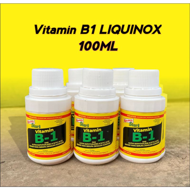 Jual Vitamin B1 Liquinox 100ml vitamin anti stres tanaman | Shopee