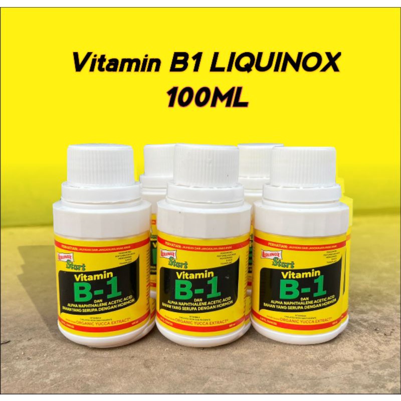 Jual Vitamin B1 Liquinox 100ml Vitamin Anti Stres Tanaman | Shopee ...