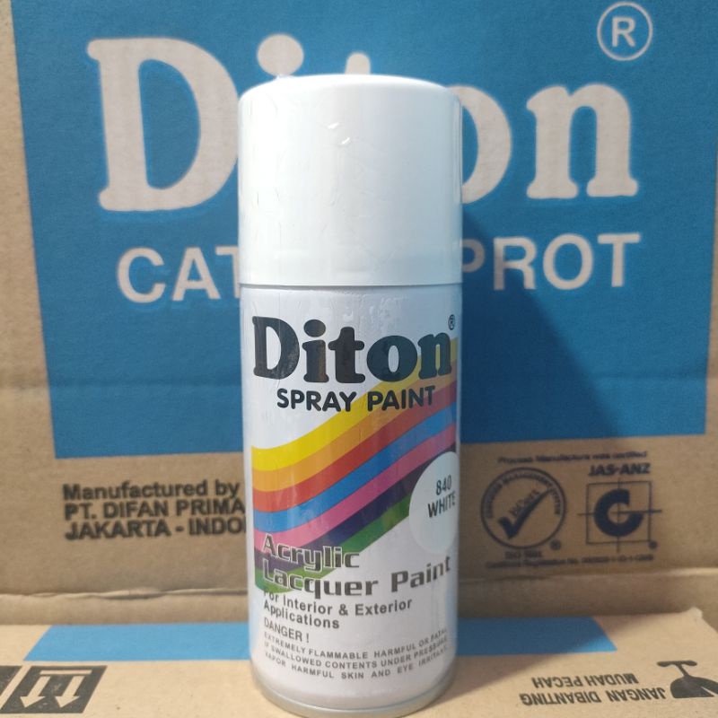 Pilok Cat Diton Stabilo Red 8001 White 840 Clear 8540 Paketan Stabilo merah 3 pcs 150cc Pilox Cat Semprot Diton Spray Paint