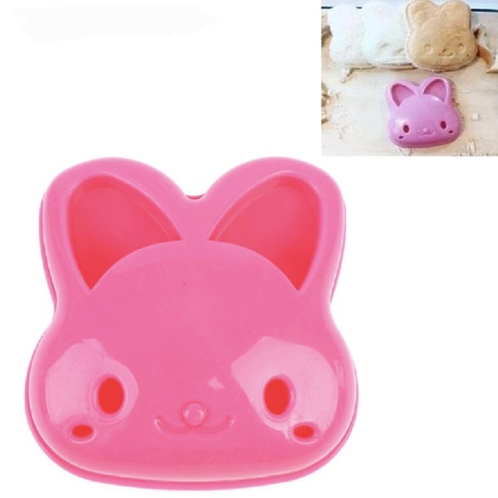 Cetakan Bento Pemotong Roti Tawar Sandwich Cutter Mold RABBIT KELINCI