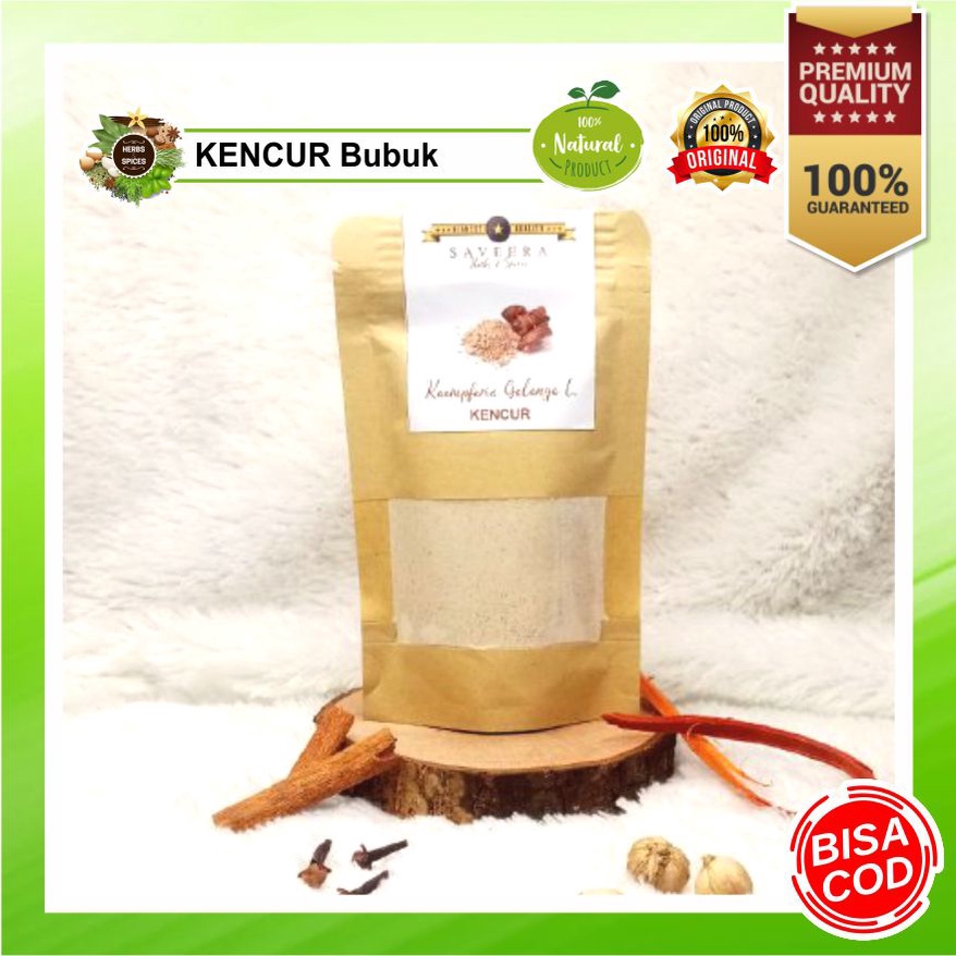 

KENCUR BUBUK 100% ALAMI KUALITAS PREMIUM - BUMBU DAPUR / REMPAH / RIMPANG JSR