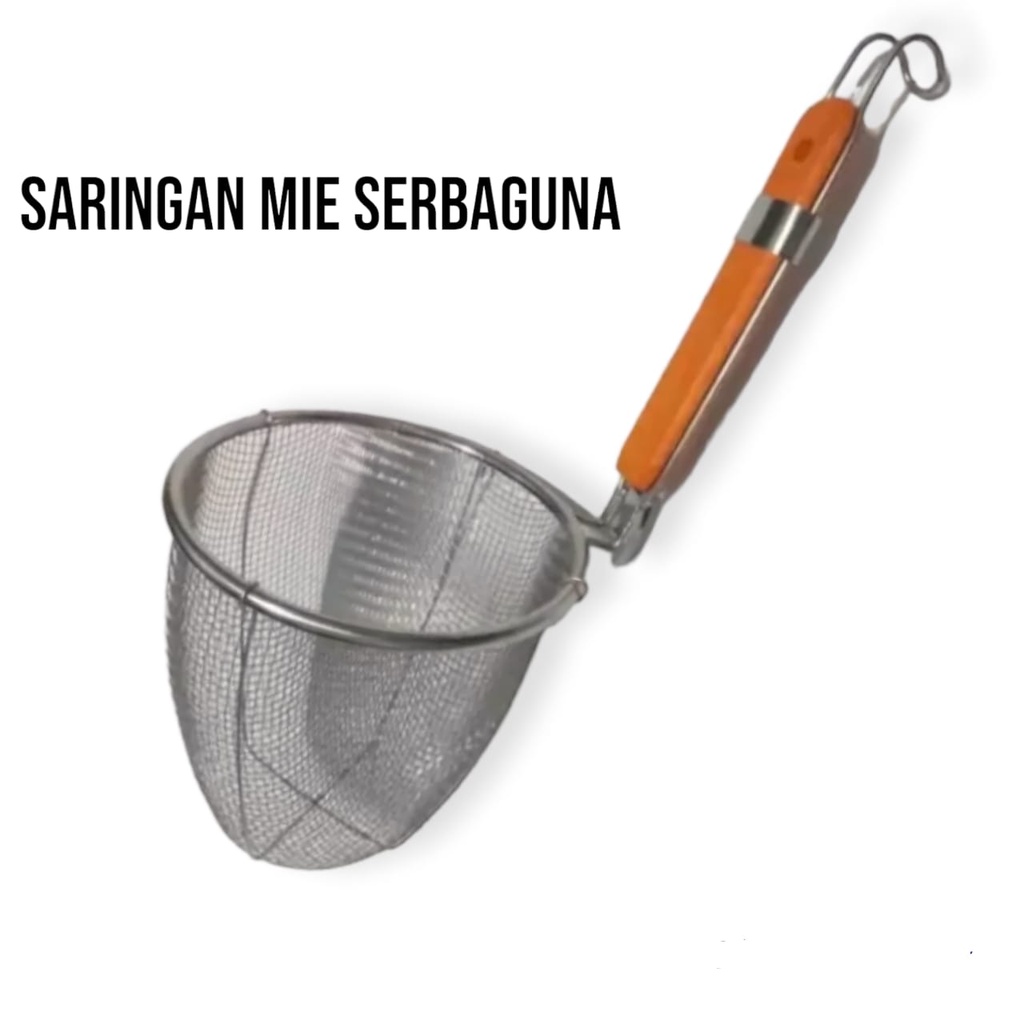 Saringan Mie Ayam Bahan Stenlis Steel Diameter 13 Cm