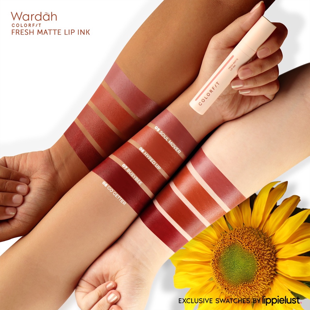 BARU! Wardah Colorfit Lip Ink Serum Infused 4g - Lip Cream dengan Serum Girlsneed77 Medan Bisa COD Bayar di Tempat