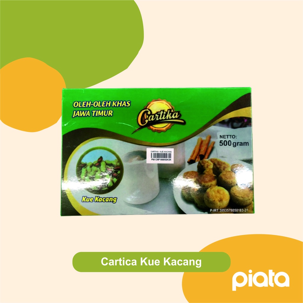 

camilan kue kacang CARTIKA 500gr