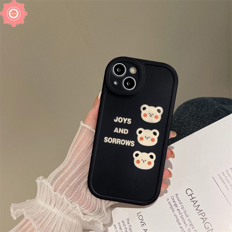 Casing Kartun Beruang Korea OPPO A17 A15 A76 A95 A77s A57 A7 A96 A54 A16 A12 A5s A74 A55 A16K A16E A3S A94 A1K A9 A5 2020 A31 A15s A53 Reno 5Z 8 7 7Z 5F 5 6 4 A92 Casing TPU A36