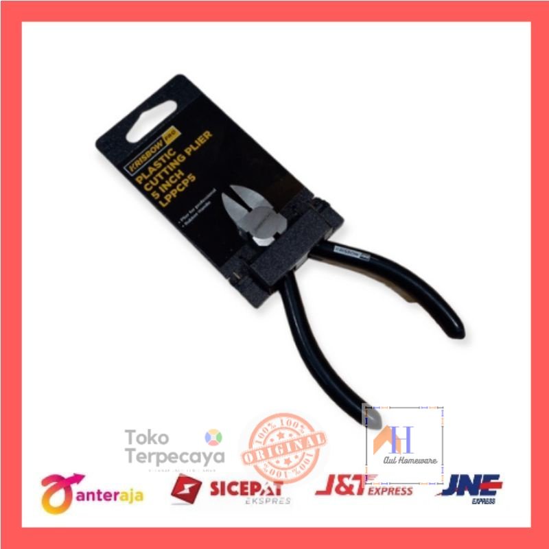 Krisbow Tang Pemotong Plastik & Kabel / Tang Potong / Tang