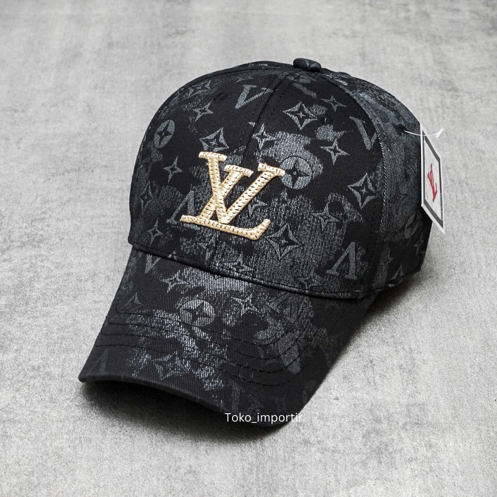 Topi LV Baseball Pria Import Mirror Original Unisex