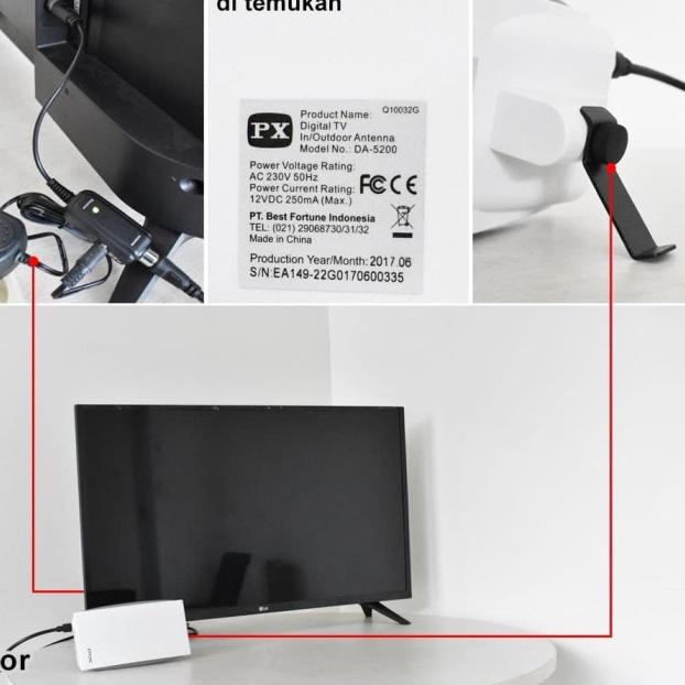 Antena TV Digital PX DA-5200 / PX 5200