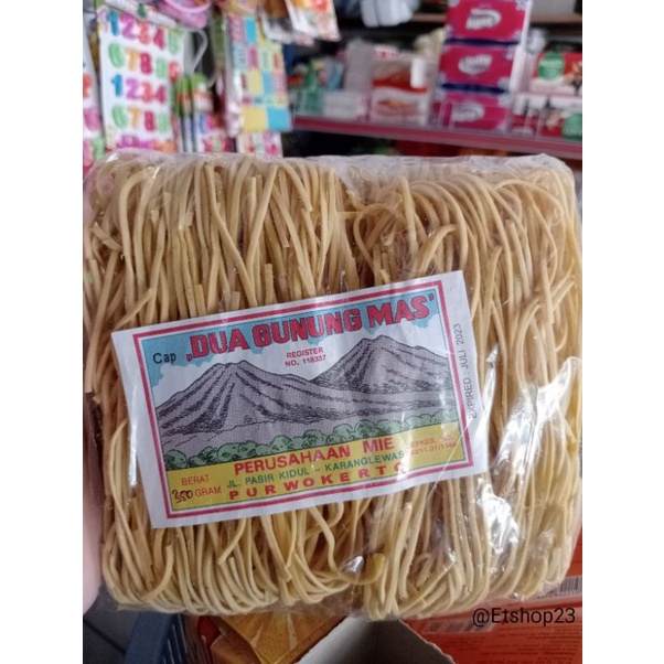 

MIE DUA GUNUNG MAS POTONGAN KECIL/ MIE BAKMIE JAWA/MIE DUA GUNUNG MAS PURWOKERTO