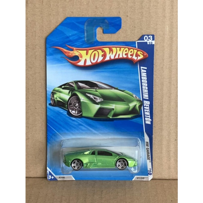 Hotwheels Lamborghini Reventon Green AKTA