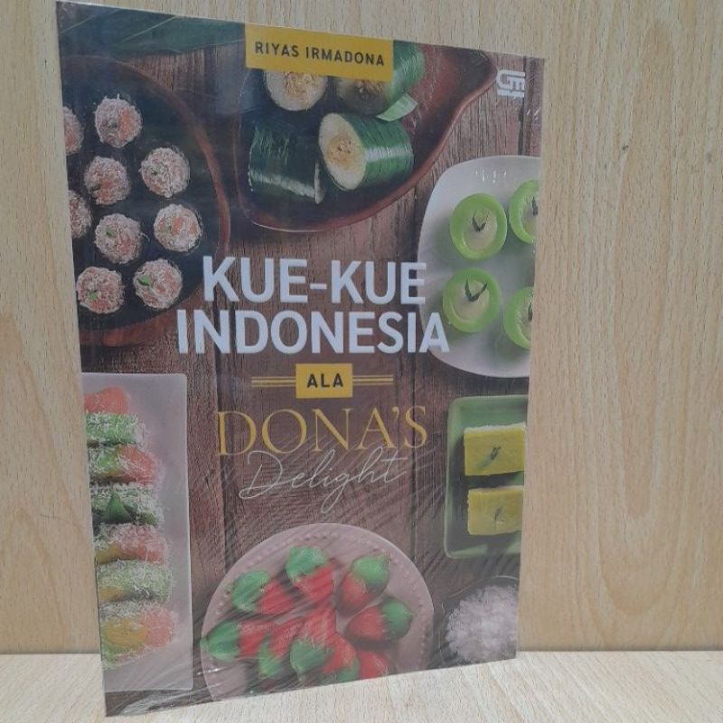 buku Cooking KUE-KUE INDONESIA.ala DONA'S delight.