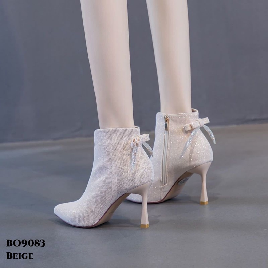 WYN SEPATU BOOTS HEELS KOREA BO9083