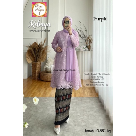 KEBAYA SET BY AMA NAJWA