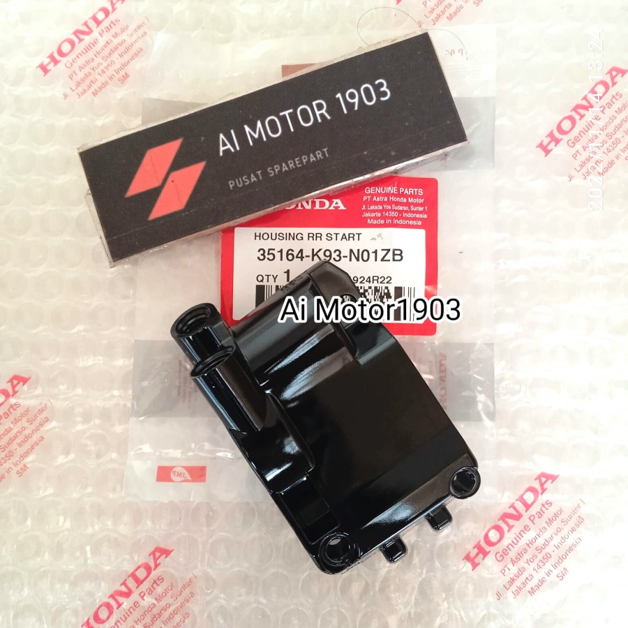 HOUSING TUTUP RUMAH GAS HOLDER STATER KANAN SCOOPY ESP 35164-K93-N01ZB