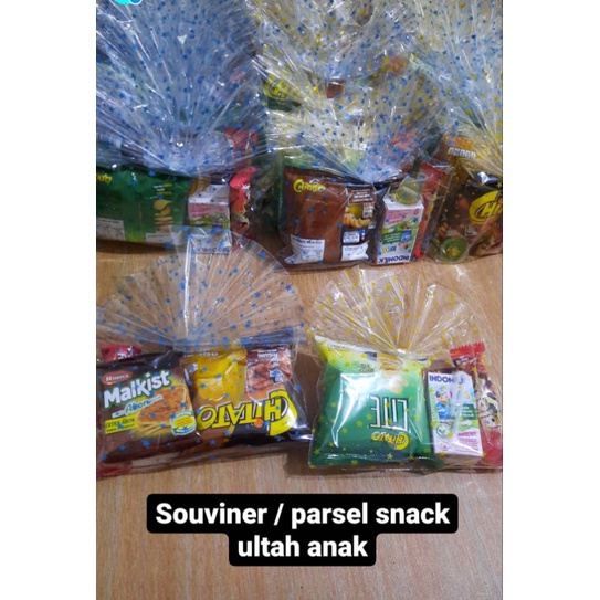 

Parsel/Souviner/Snack ulang tahun anak