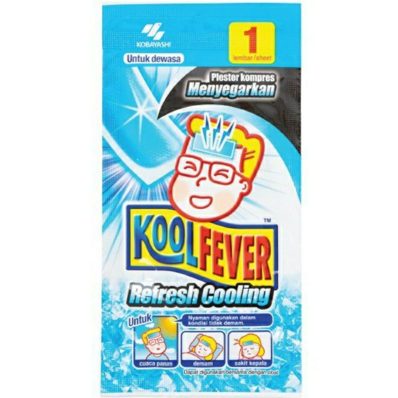 KOOLFEVER Bayi/Anak/Dewasa / Kompres Bayi Kool  Fever / Coolfever murah