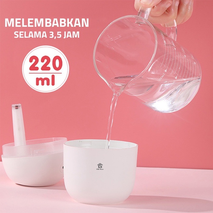 Diffuser Mini Humidifier Aroma Terapi Pelembab Udara Hrumidifier Mini USB Car Humidifier