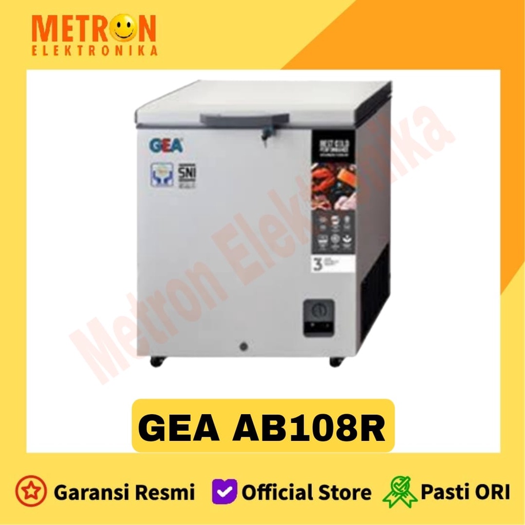 GEA AB 108 R CHEST FREEZER 100 LITER / AB108R