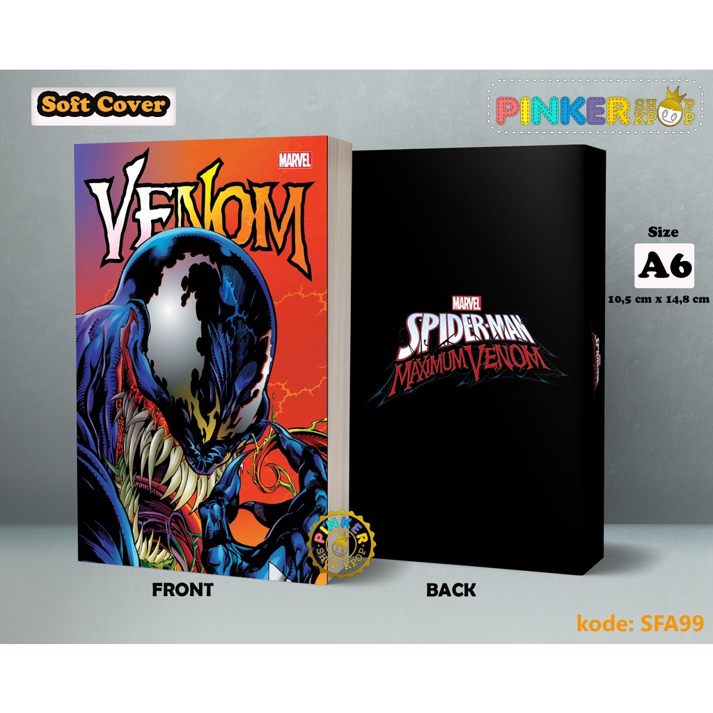 

(SFA99) Pocket Note Marvel Spiderman Komik Klasik Venom 2 Softcover