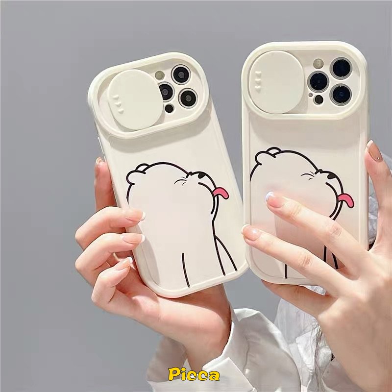 Soft Case Pelindung Lensa Kamera Motif Kartun We Bare Bears Untuk IPhone 11 Pro MAX 7 8 Plus XR 12 13 Pro MAX 7Plus 8Plus 11 X XS MAX