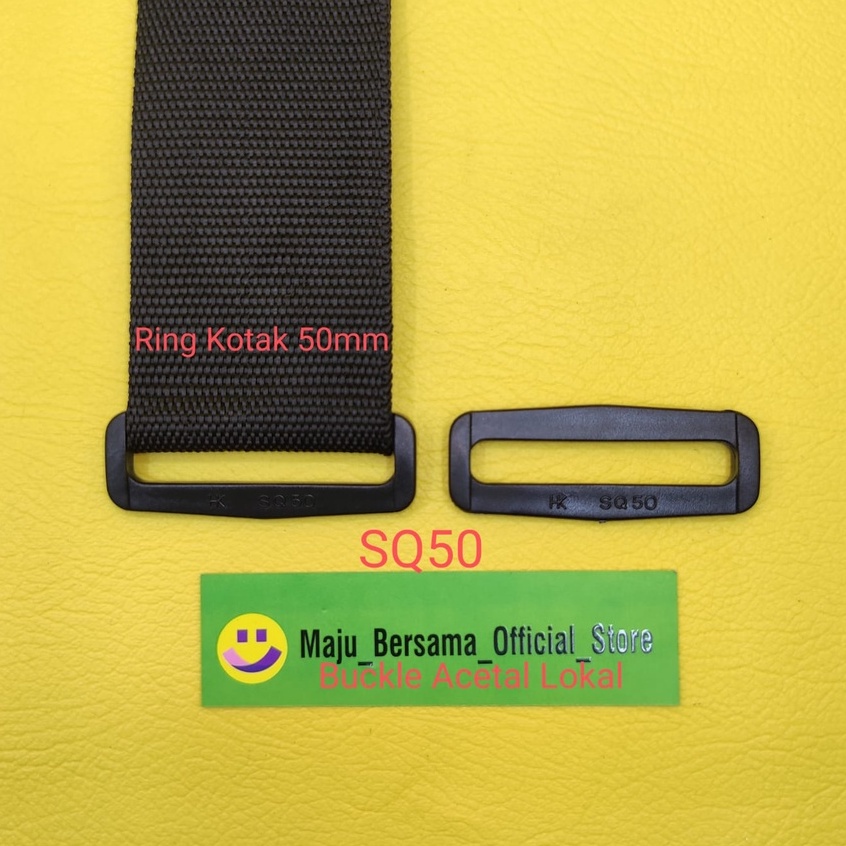 Buckle Acetal Lokal - Ring Jalan &amp; Ring Kotak ( 38 / 50 ) SK1