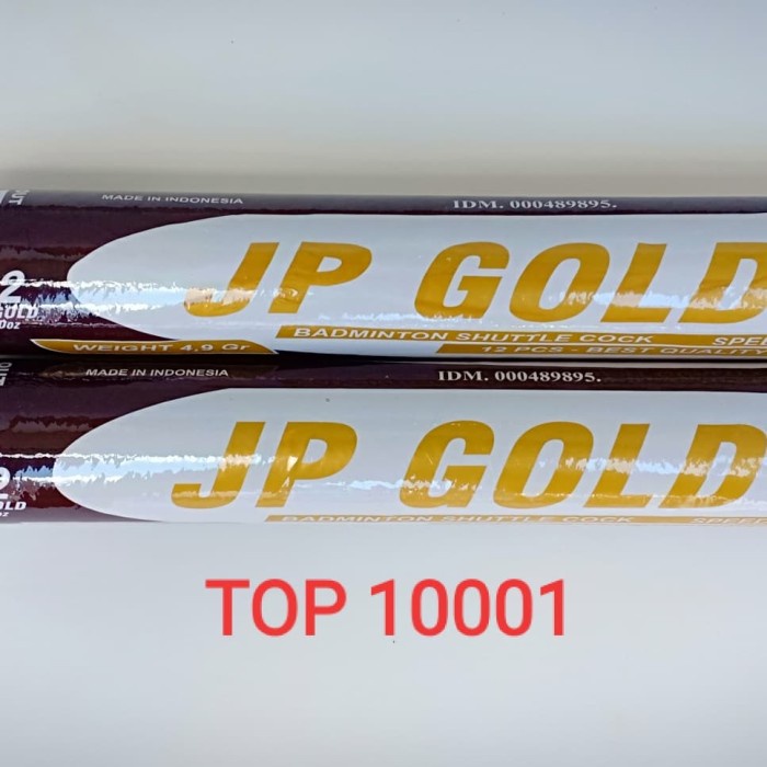 KOK JP GOLD JAYA PRO GOLD ORIGINAL SHUTTLE COCK / KOK JP GOLD JAYA BEST SELLER
