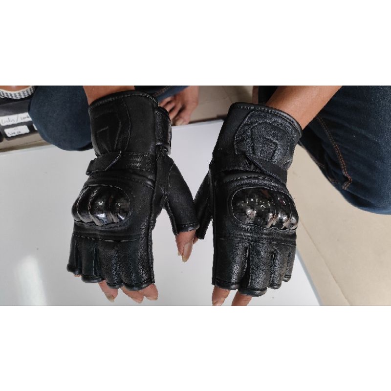 sarung tangan kulit motor pria original/sarung tangan kulit asli