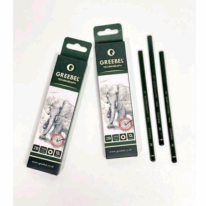 

Pensil greebel 2B/ Pensil Ujian (1 lusin)
