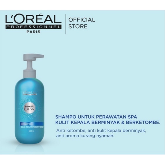 L'Oreal Professionnel Hair Spa Detox Shampoo 600ml