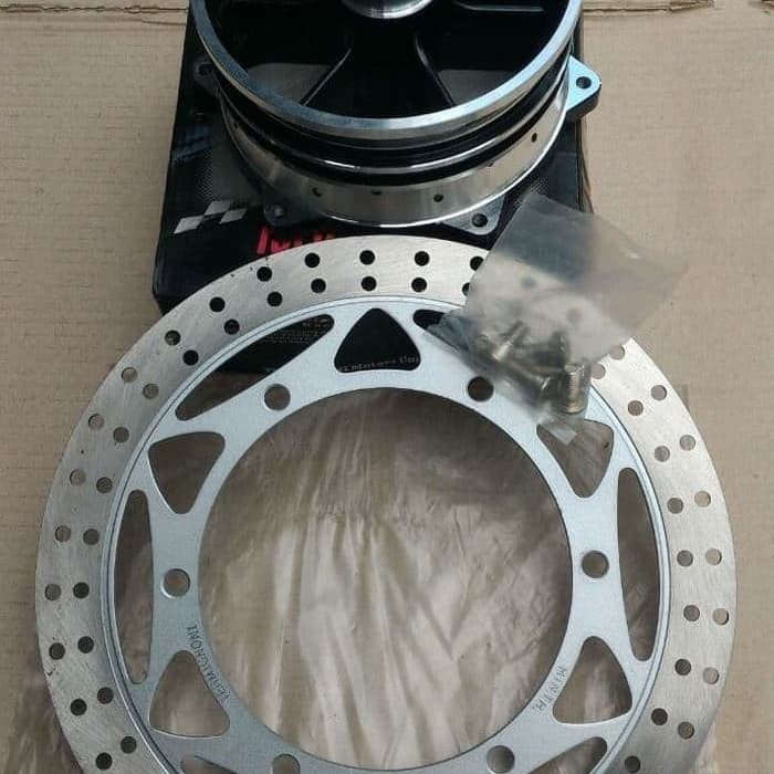 velg 21 dan jari jari dan tromol depan ninja r