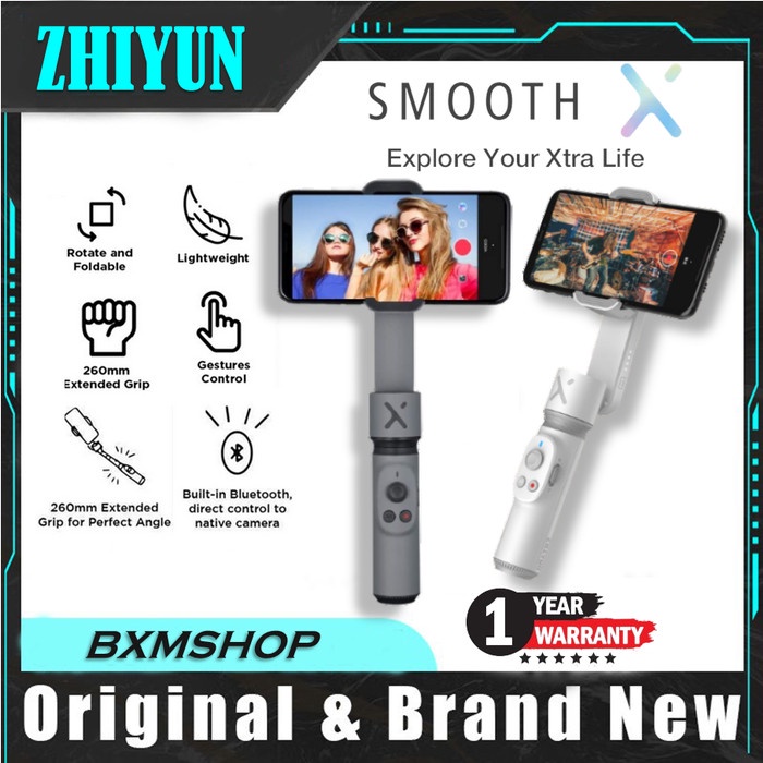 Sta Zhiyun Smooth X Stabilizer Smartphone Gimbal Zhiyun Smooth Xs Original