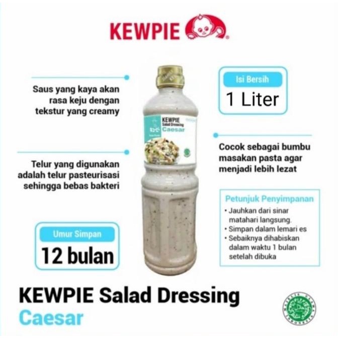 

Kewpie Salad Dressing Caesar 1 Liter