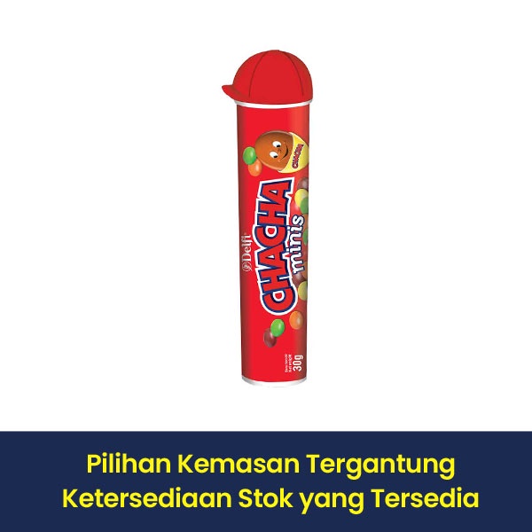 

DELFI CHA CHA MINIS TUBE 30 GR - COKELAT
