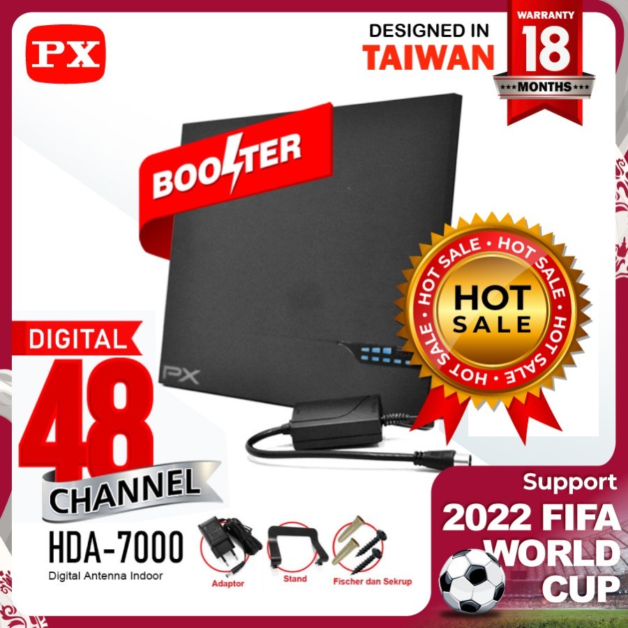ANTENA TV DIGITAL ANALOG INDOOR BOOSTER (PX HDA-7000)