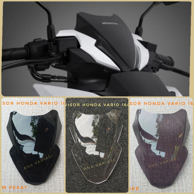 visor Honda Vario 160 visor motor Honda Vario 160 windshield Honda Vario 160 visor motor Honda Vario