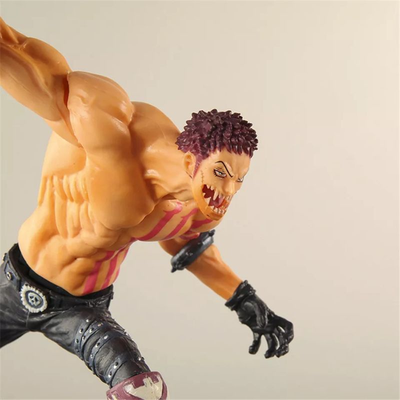 Mainan Figure Charlotte Katakuri One Piece Battle Record miniatur pajangan