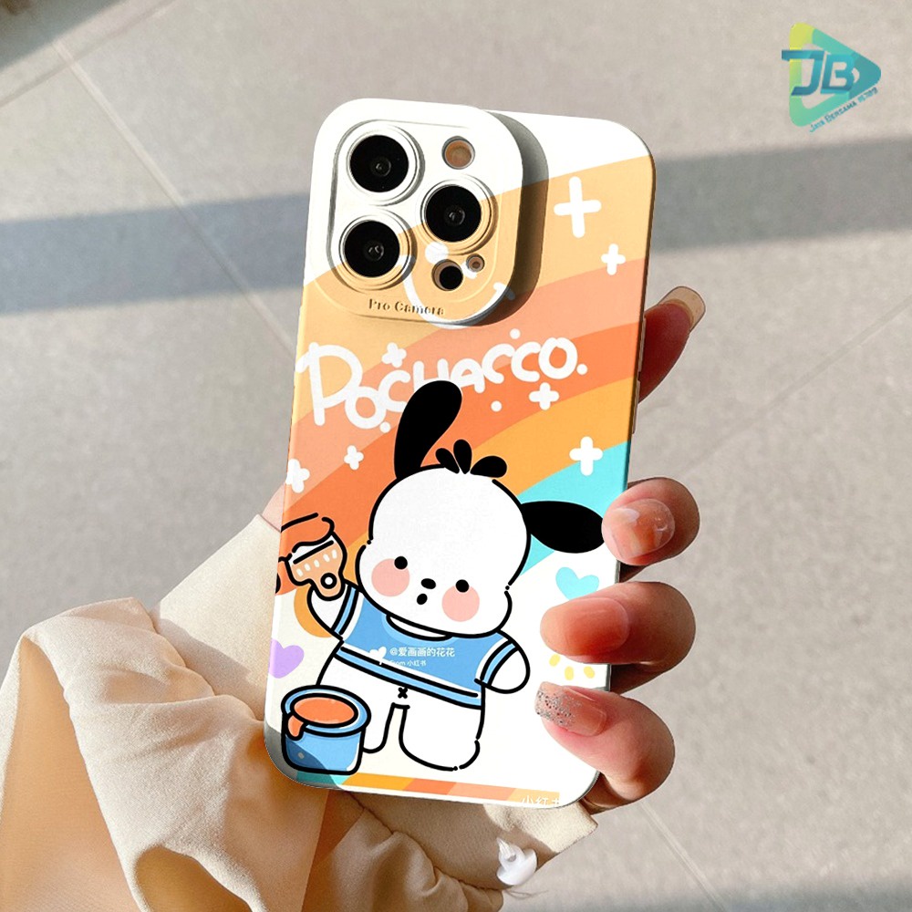CUSTOM CASE SOFTCASE SILIKON PROCAMERA POCHACCO CUSTOM OPPO REALME VIVO XIAOMI SAMSUNG INFINIX IPHONE FOR ALL TYPE JB6191