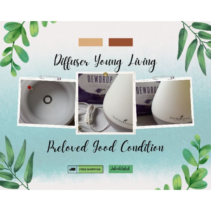 DIFFUSER YOUNG LIVING PRELOVED BEKAS