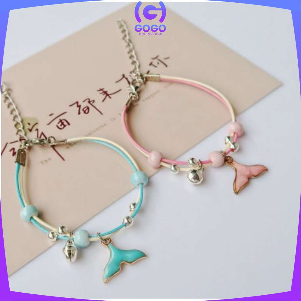 GOGO-K75 Gelang Wanita Karakter Gelang Persahabatan Tali Bracelet Korea Motif Kartun Fashion Gelang Tali Korea