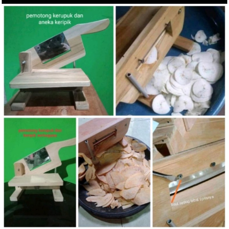 ALAT PEMOTONG KERIPIK KENTANG KERIPIK TEMPE KERIPIK SINGKONG