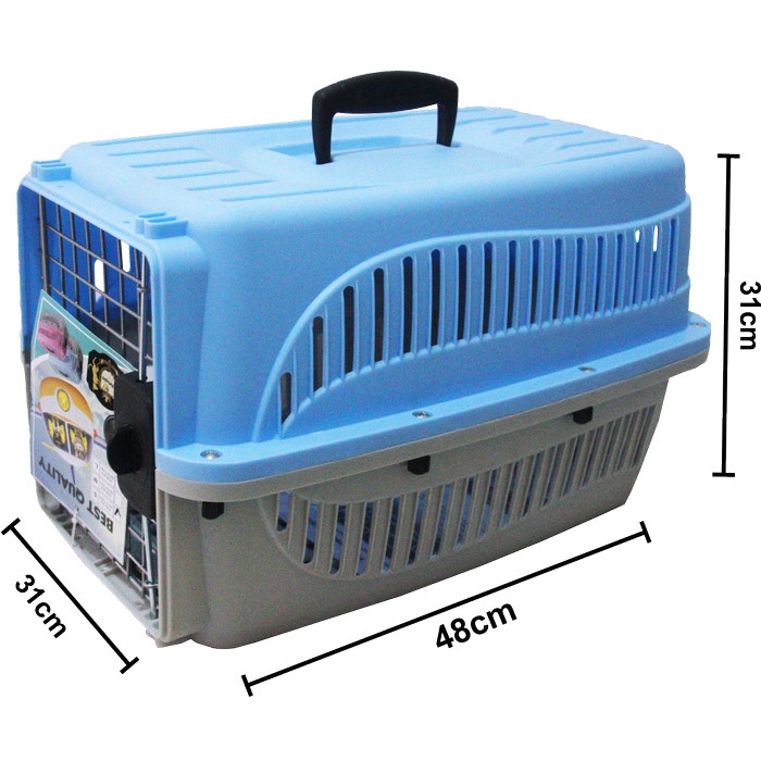 Cargo Pet Cargo Kennel Box Kandang Travel Anjing Kucing Cat Cage