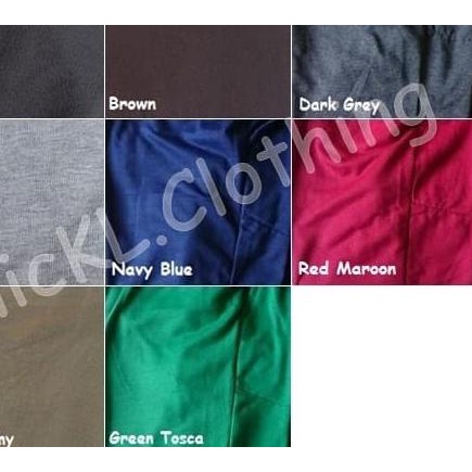 Bahan Kain Fleece Cotton Katun Celana Jaket Training Varsity